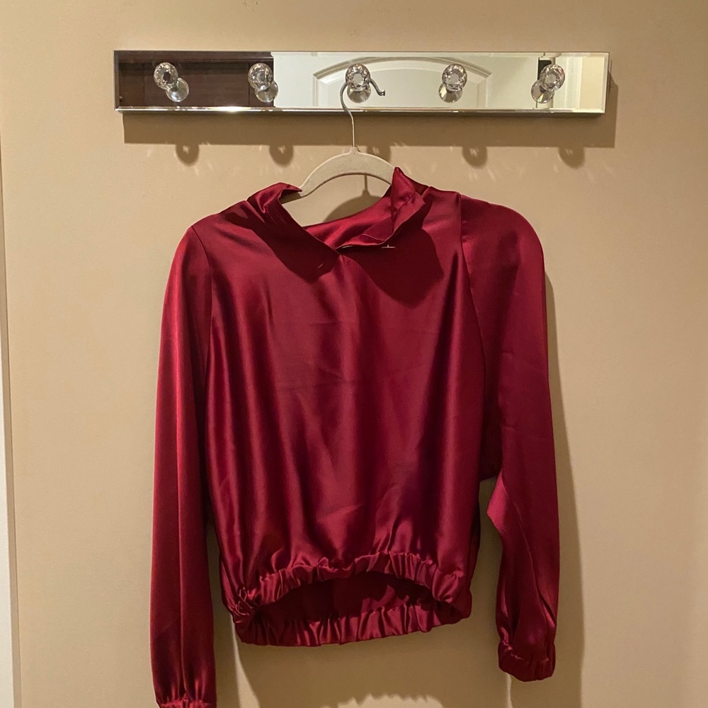 Maroon Blouse - Picture 3 of 3